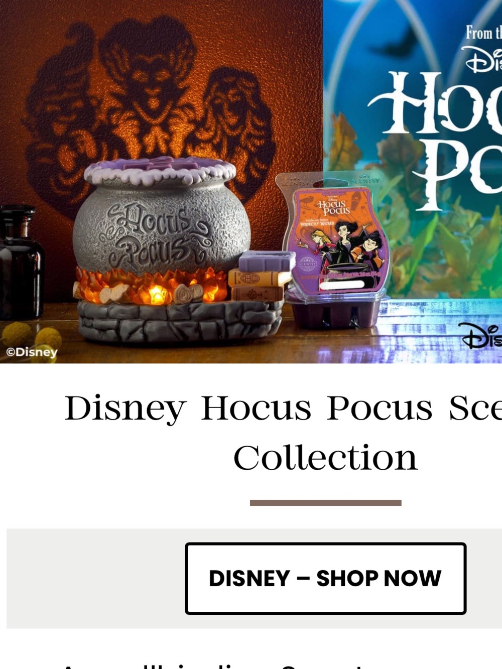 Scentsy Disney’s Hocus Pocus Wax Warmer 1 unit - Picture 2 of 8